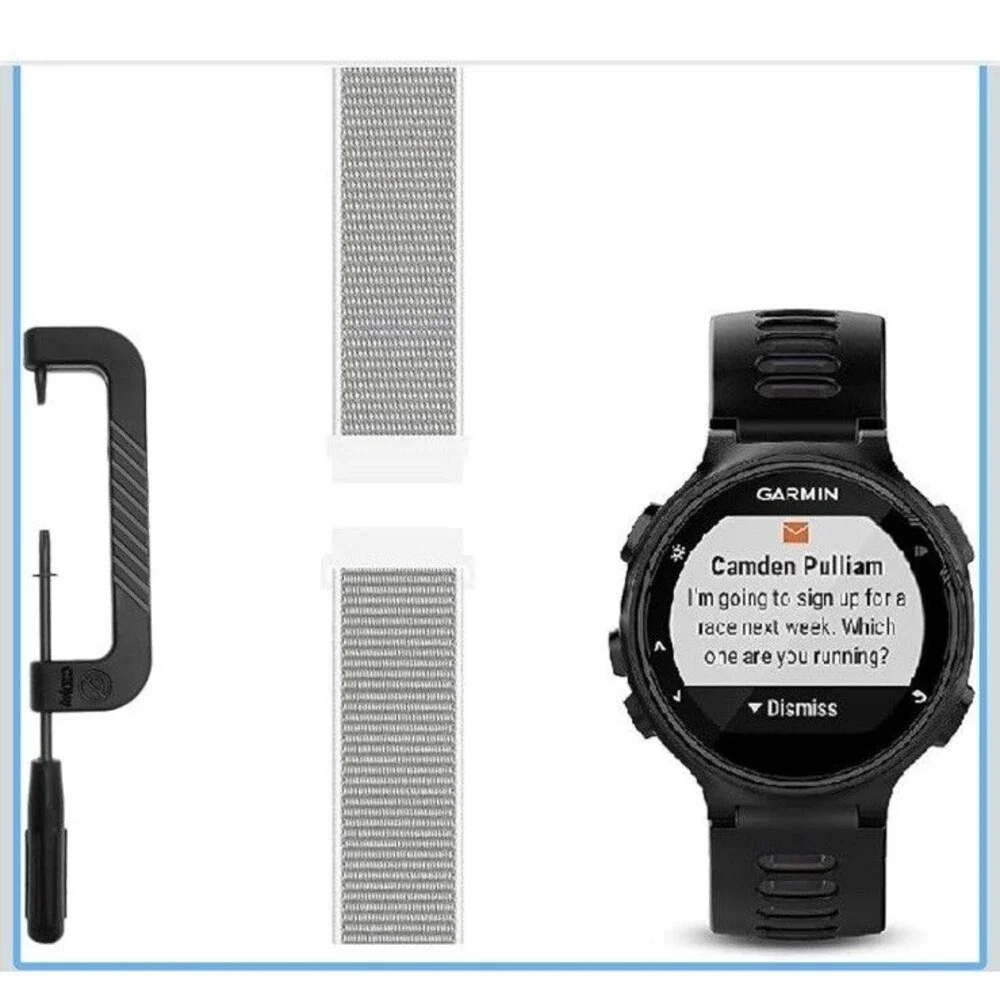 For Garmin Forerunner 235/220/230/620/630/735XT Replace Band Strap New #13 Gray